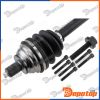 Demi-Arbre de Transmission MTM gauche pour AUDI | NPW-AU-104, 1K0407451MX